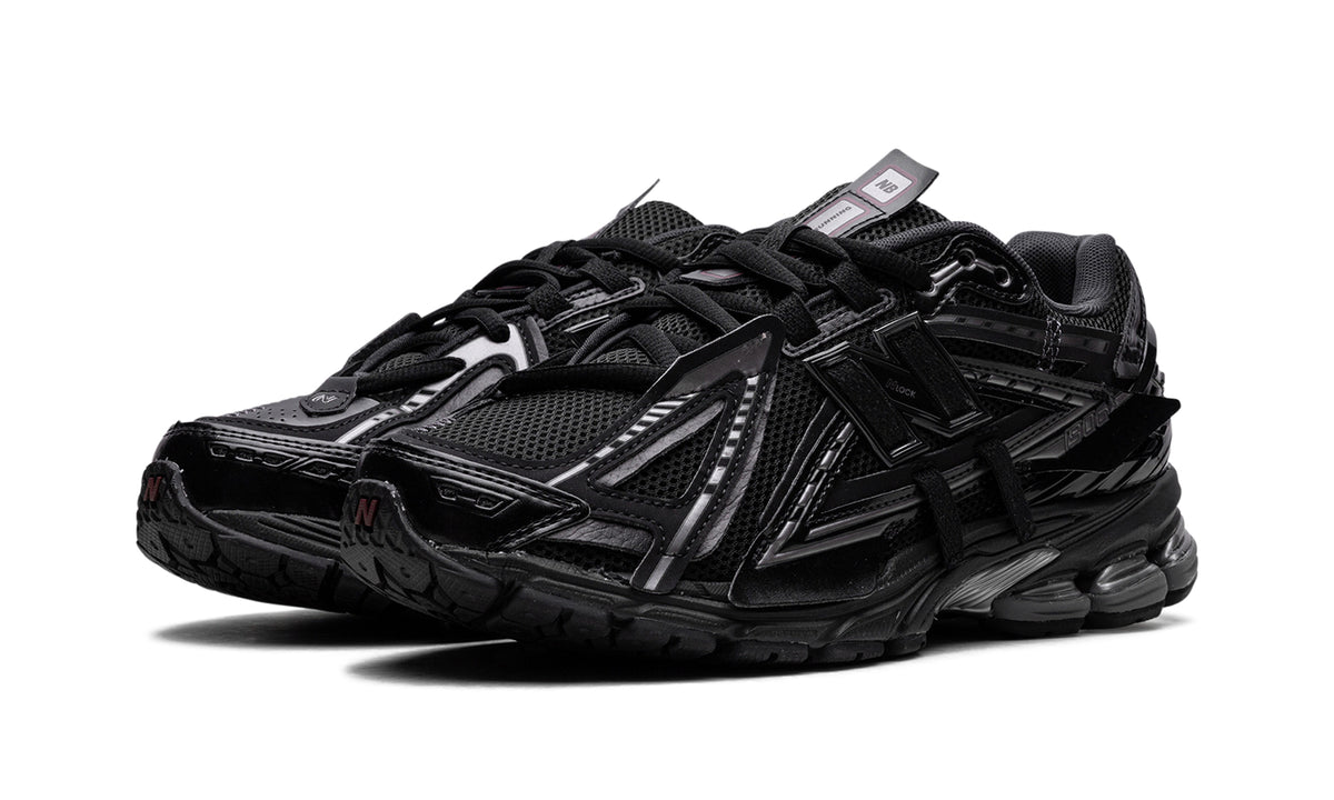 New Balance 1906A Sneakers - Black & Dark Gray with Silver-Tone Accents