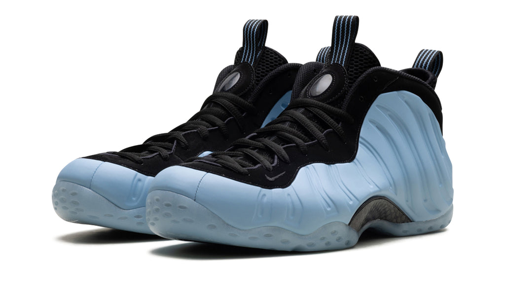 Nike Air Foamposite One Basketball Shoes - Light Blue and Black