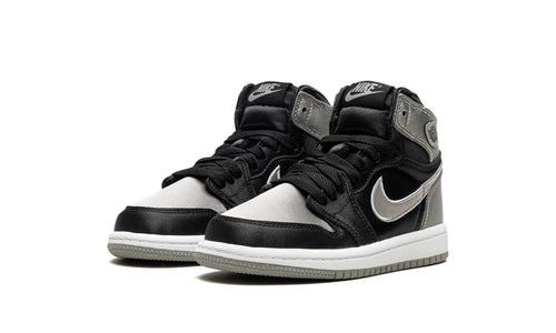 Air Jordan 1 High-Top Sneakers – Black, Gray & White