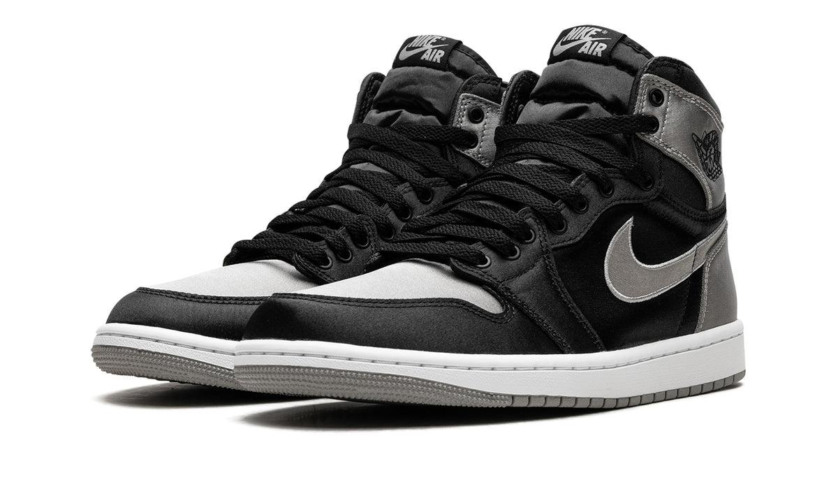 Air Jordan 1 Retro High OG Sneakers - Black, Silver Gray & White