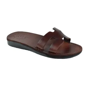 Anna - Slide Sandals | Brown