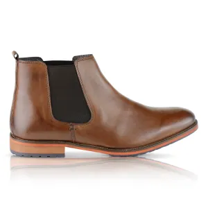 Argyll Leather Chelsea Boot - Brown