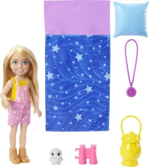 Barbie It Takes Two “Chelsea” Camping Doll with Pet Owl