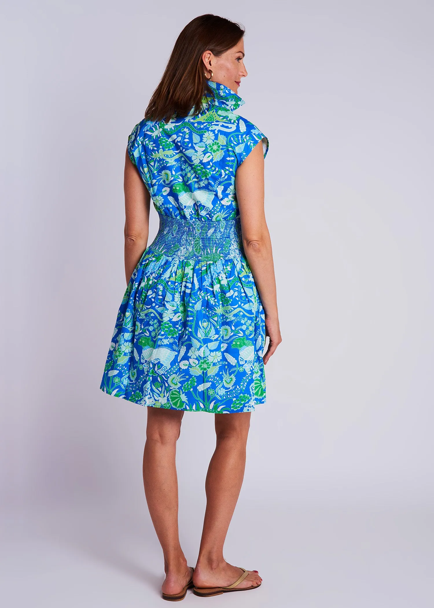 Bayberry Dress - Eden Cobalt