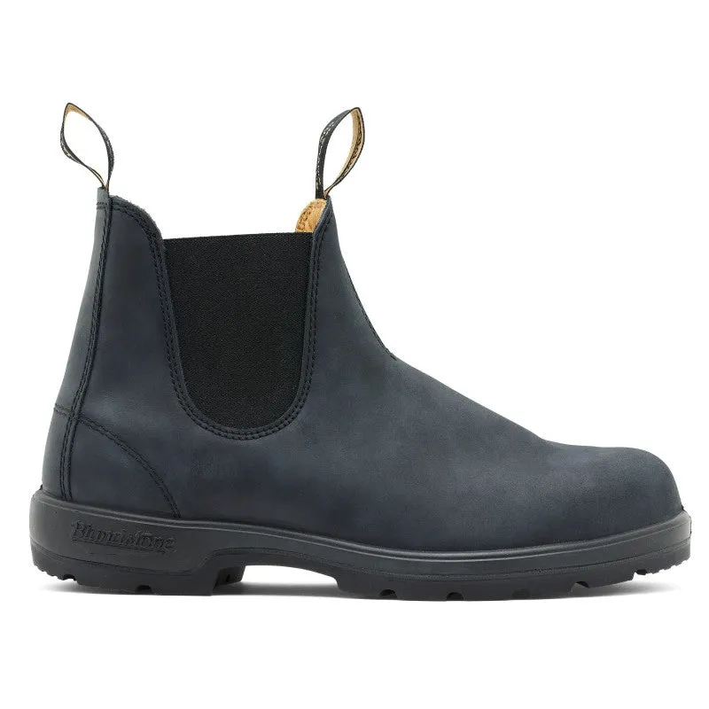 Classic Chelsea Boots Blundstone 587 Rustic Black