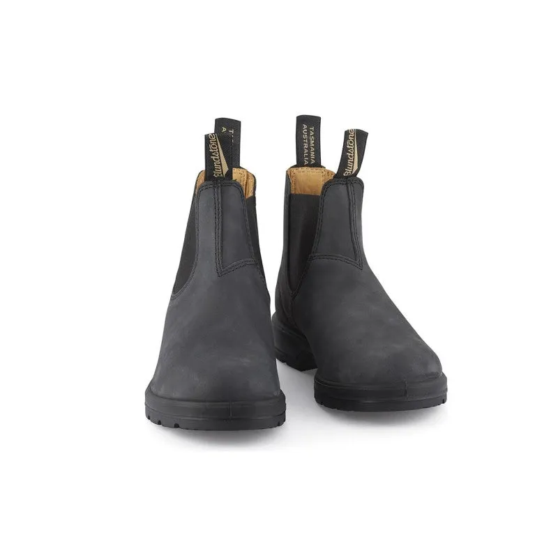 Classic Chelsea Boots Blundstone 587 Rustic Black