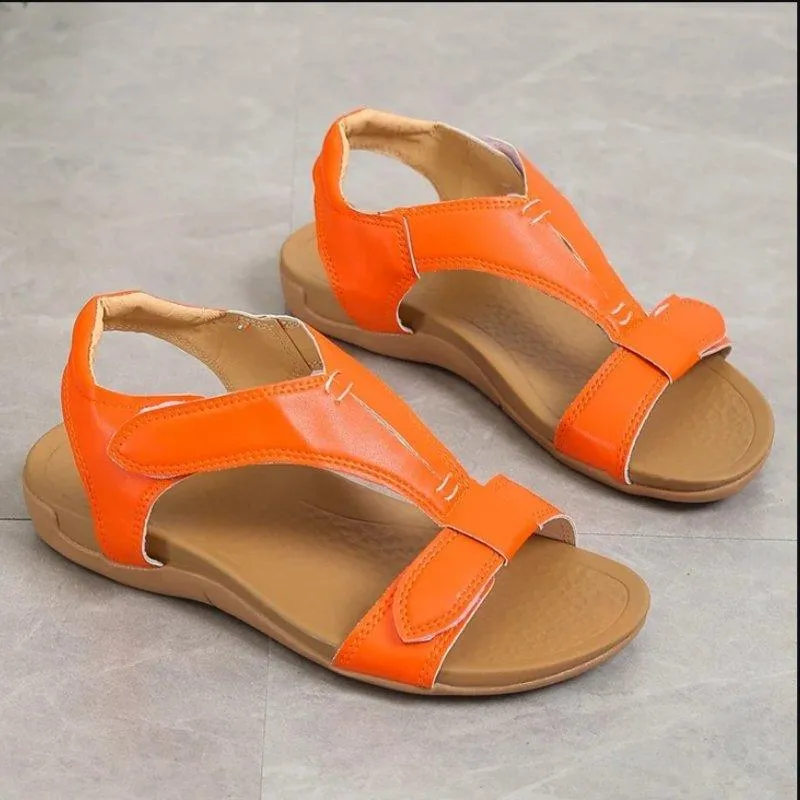 Edema Shoes - Women's Velcro Strap Sandals for Swollen Feet