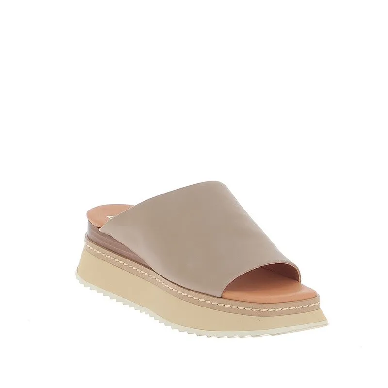 Eos Tone Taupe Platform Slide