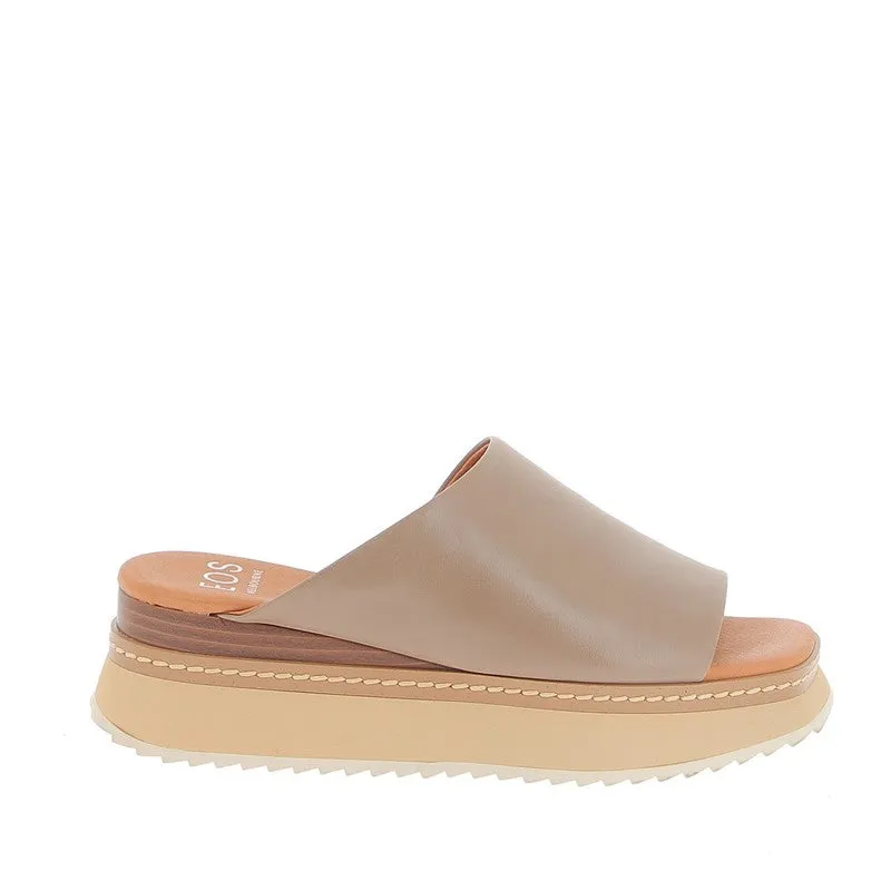 Eos Tone Taupe Platform Slide