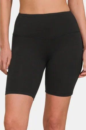 High Waist Active Shorts