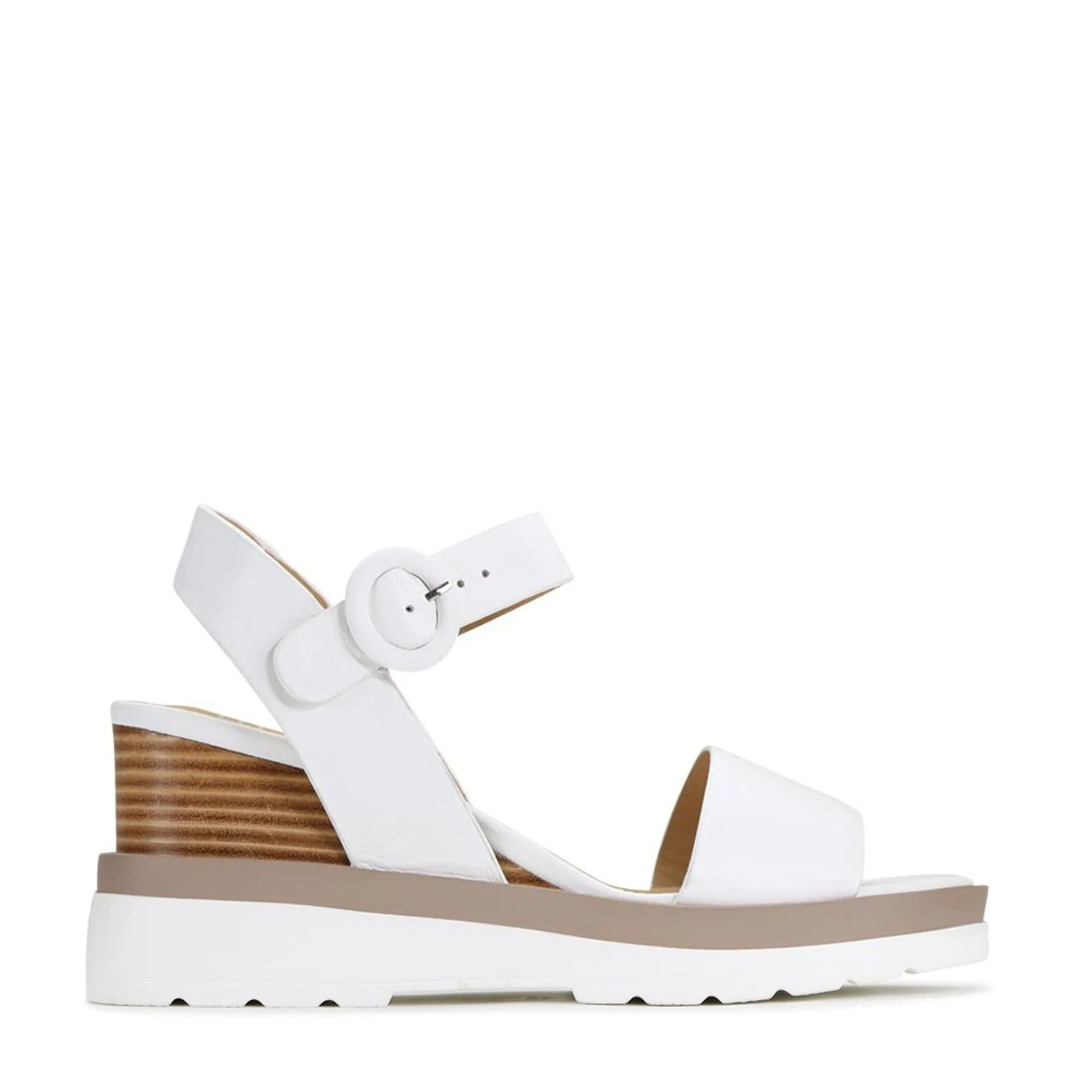 JADON WEDGE  SANDALS LEATHER