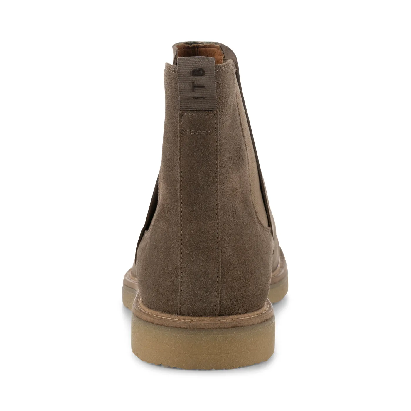 Kip chelsea boot suede - TAUPE