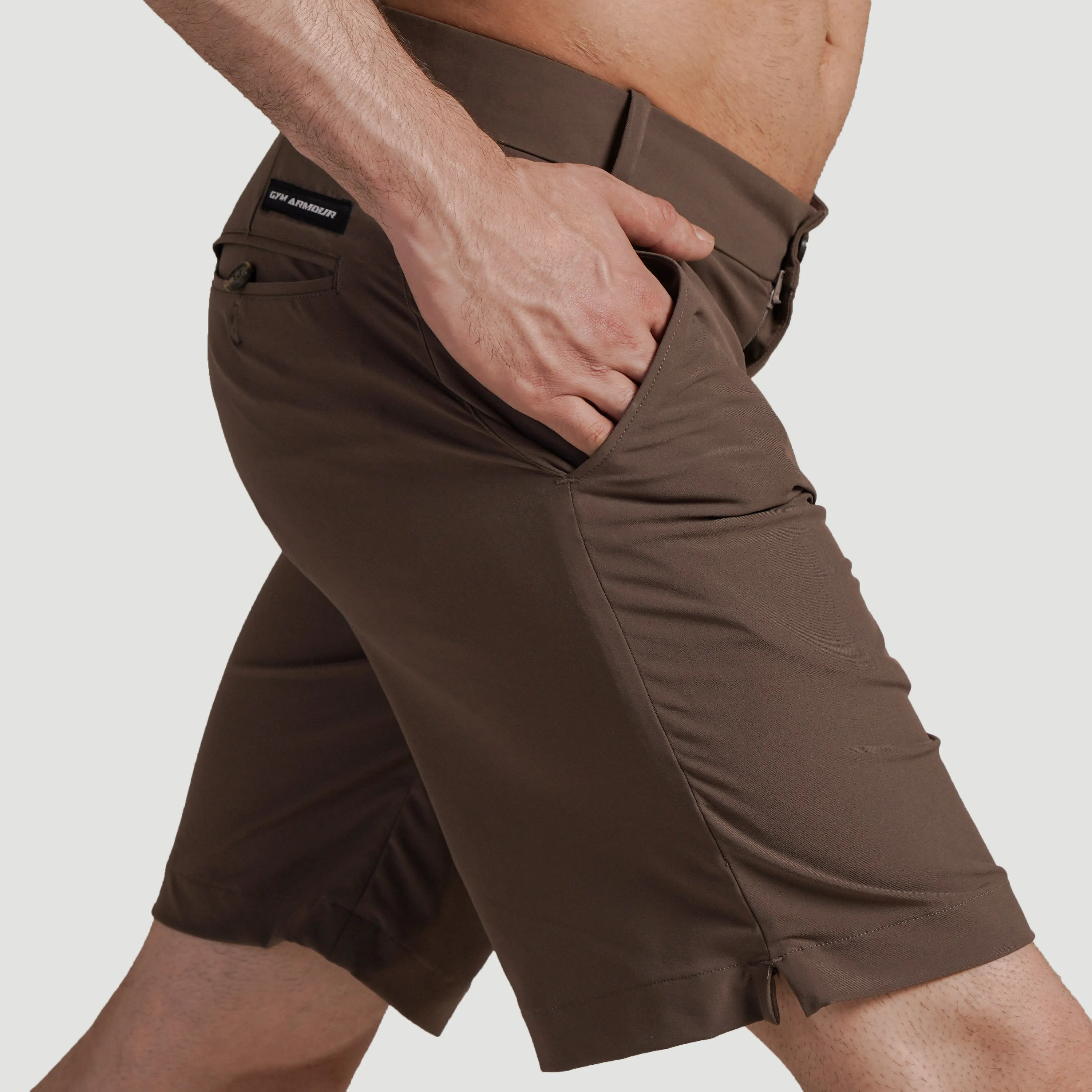 Max Motion Shorts (Brown)