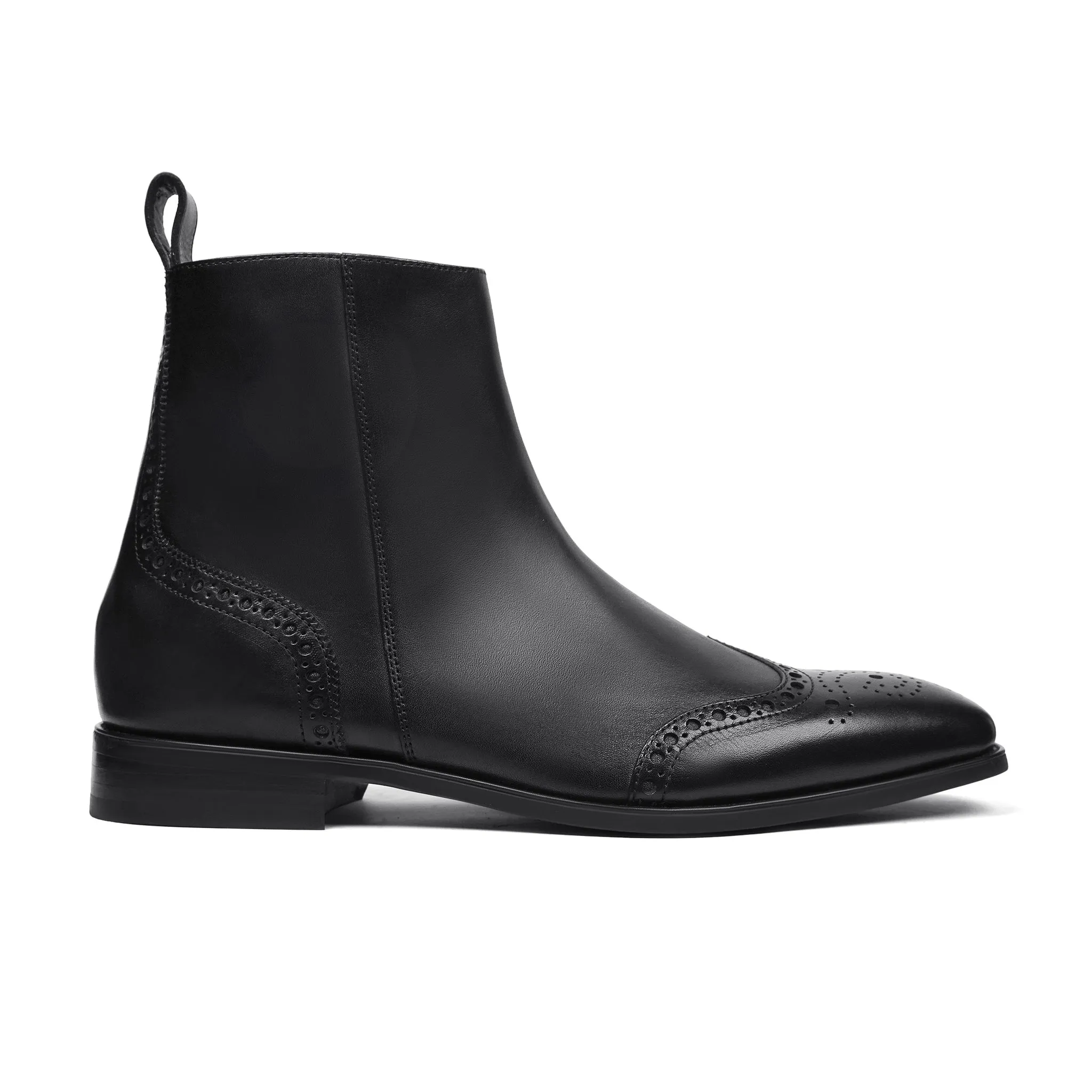 Miyako - Men's Black Calf Leather Chelsea Boot