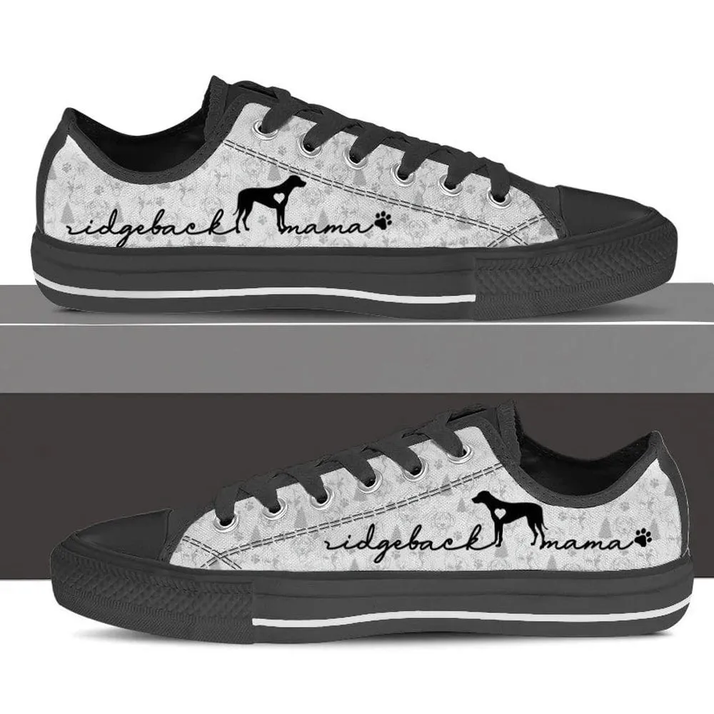 Rhodesian Ridgeback Low Top Shoes - Dog Walking Shoes Men Women, Dog Printed Shoes, Canvas Shoes For Men, Women