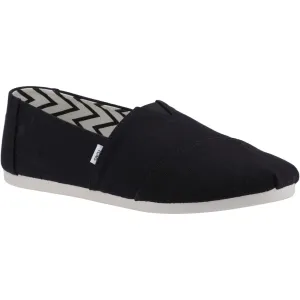 TOMS Alpargata 100% Cotton Men's Black Espadrilles