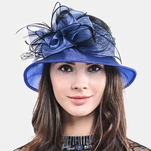 Women Church Tea Party Cloche Hat S606